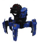Robot Combat Warrior chodící střílející modrý