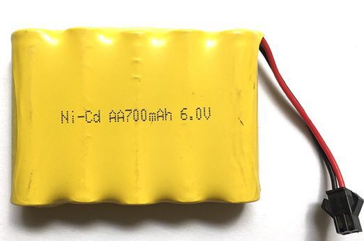 RCskladem Baterie Ni-Cd 700mAh 6V pro Crawler 1:14 A88