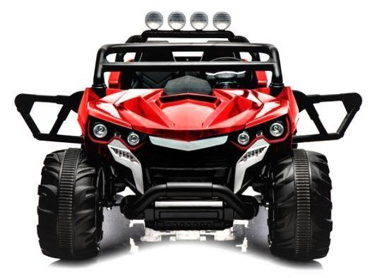 RCskladem BIG BOY POLARYS 4WD Dětské elektrické vozítko ARTR 1:1 BJ2988-1RED červená