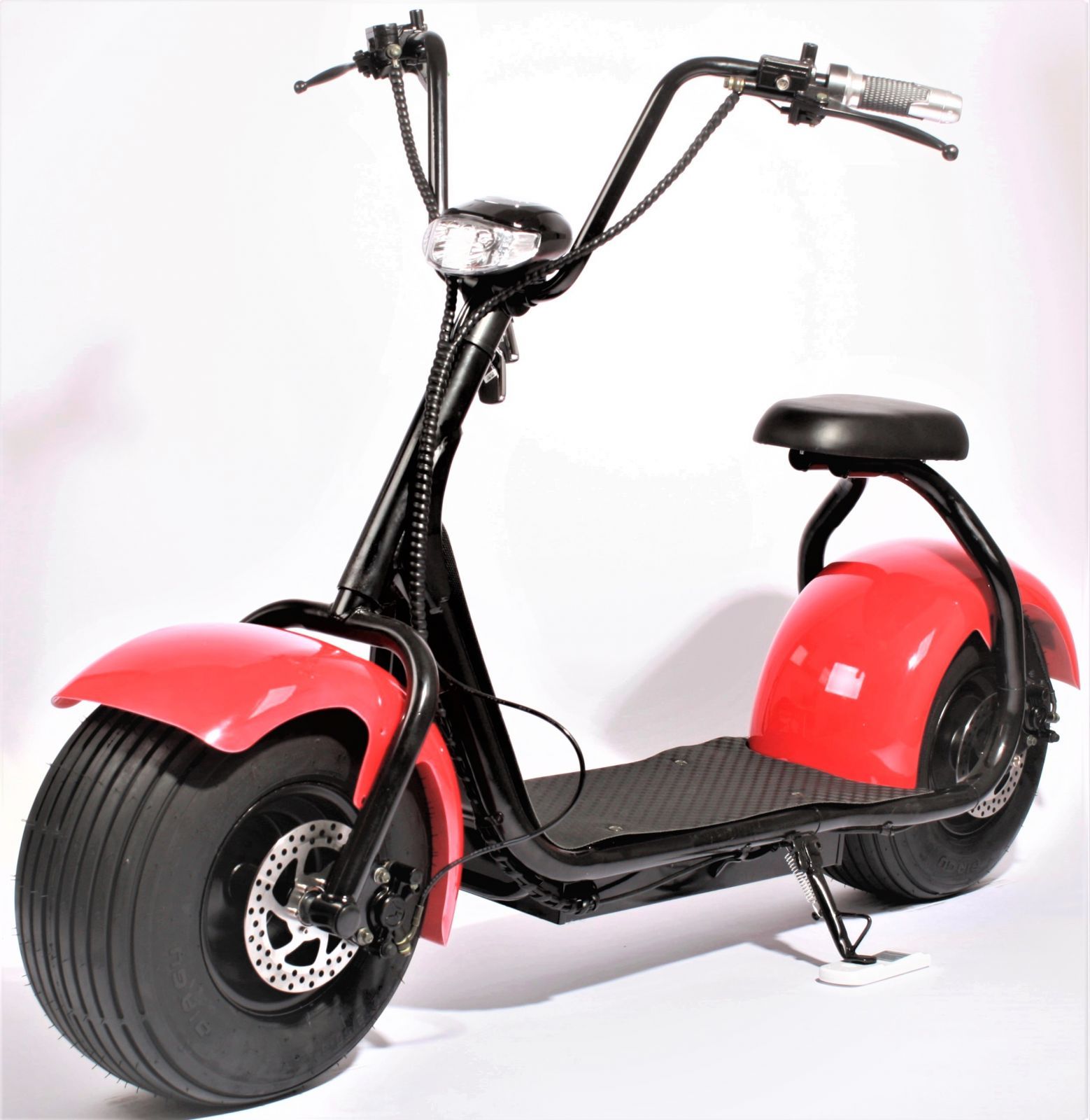 RCskladem ECO HIGHWAY Scooter 1000W ARTR 1:1 A290red red