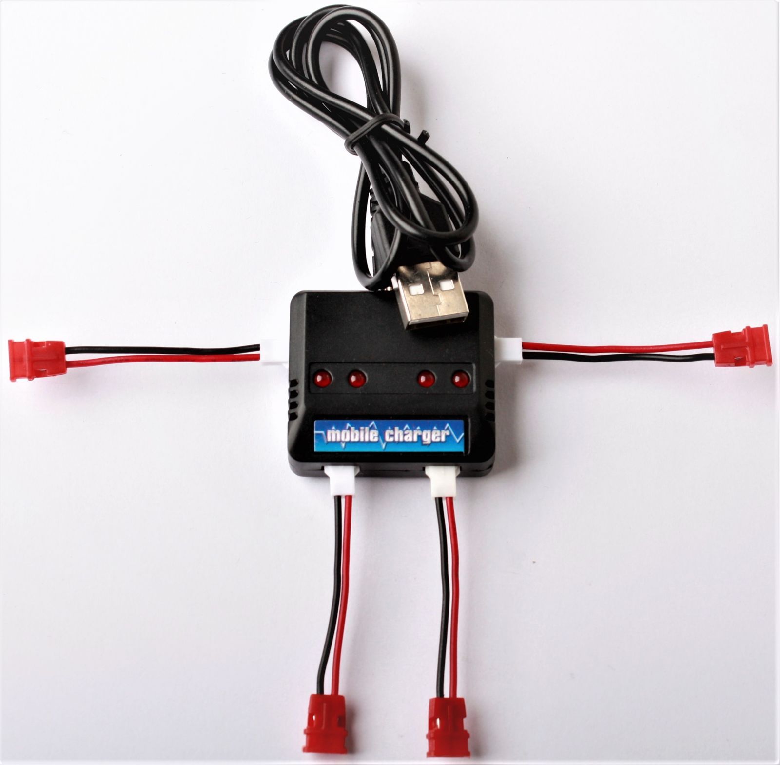 RCskladem USB nabíjecí kabel s redukcí Syma X5 RTR 1:1 NabSymaRKX5C černý