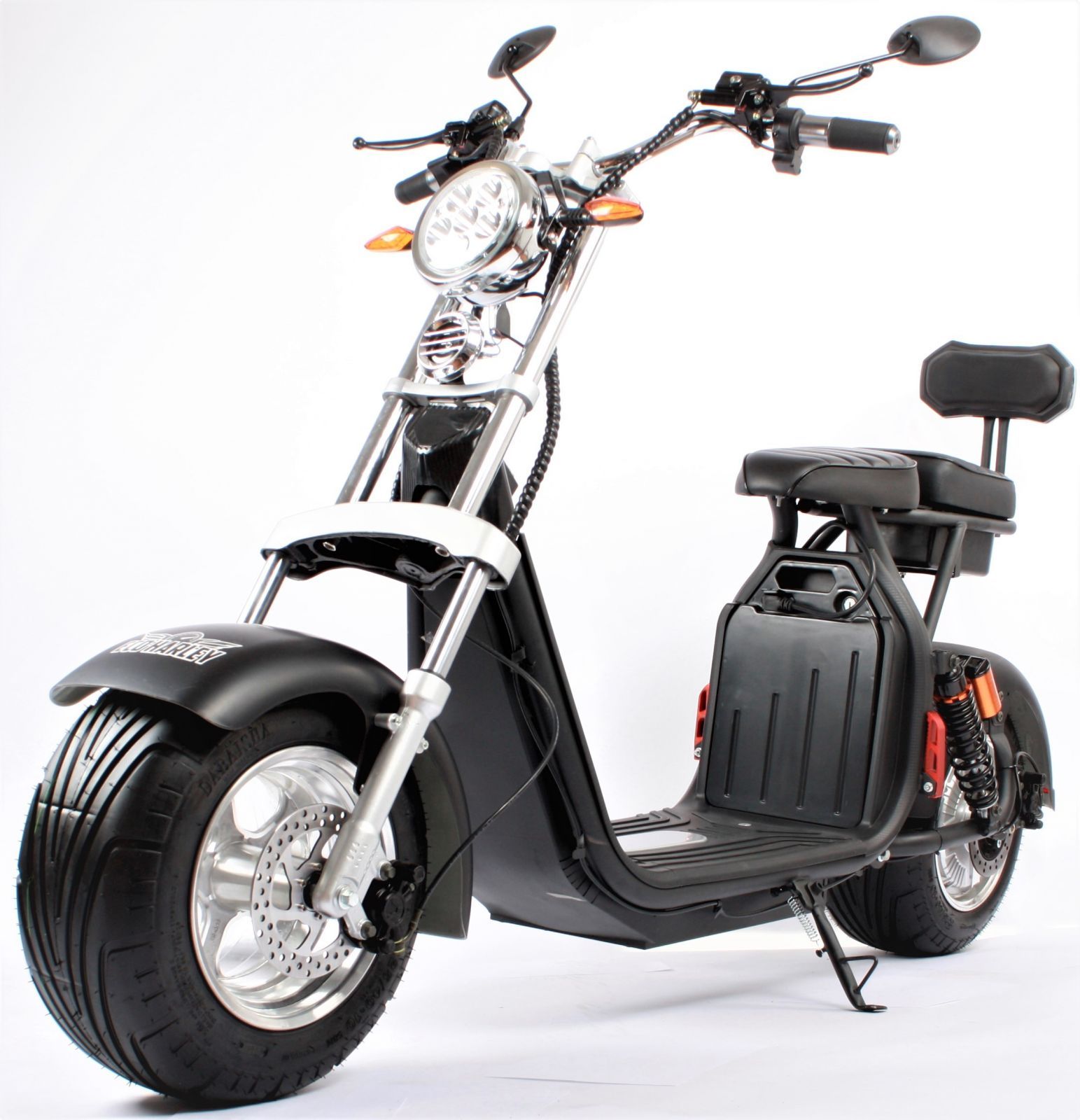 RC in stock ECO HIGHWAY Electric Scooter 2000W SILVER LINE ARTR 1:1 A37Yblack black